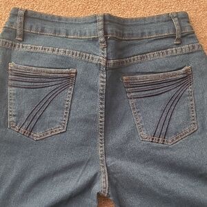 Women's Stylish Blue Wide Leg Jeans